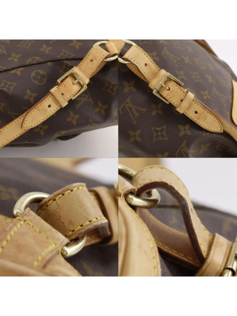 Louis Vuitton Montsouris MM Monogram Canvas Brown Backpack